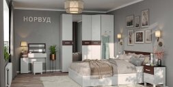 Шкаф угловой Норвуд 156 
