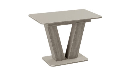 Стол обеденный раскладной Чинзано тип 1, (сонома трюфель) 