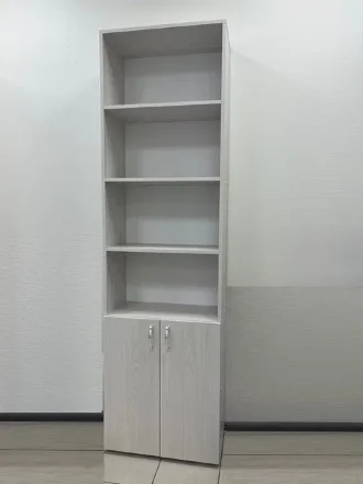 Стеллаж Офис 600 6 полок, с дверями 