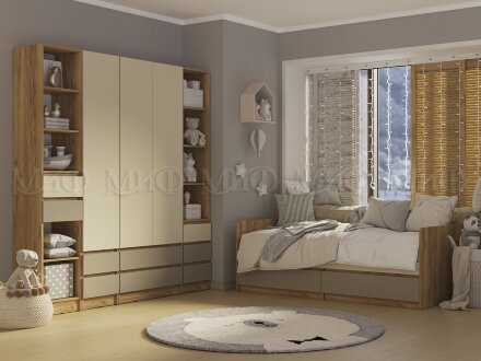 Антресоль Челси Color, слоновая кость 