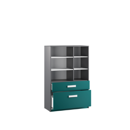 Шкаф книжный Кэнди, океан 