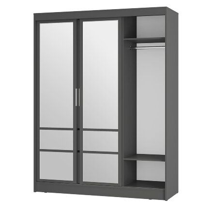 Шкаф-купе Симпл, Графит 